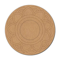 Mandala Pre-Marked MDF Diya Tealight Holder