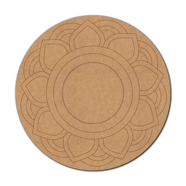Mandala Pre-Marked MDF Diya Tealight Holder