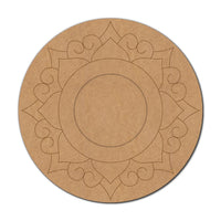 Mandala Pre-Marked MDF Diya Tealight Holder