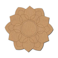 Mandala Pre-Marked MDF Diya Tealight Holder