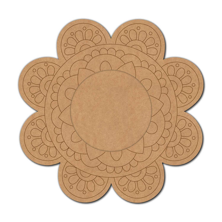 Mandala Pre-Marked MDF Diya Tealight Holder