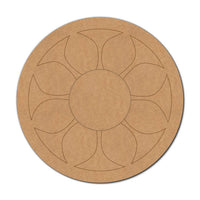 Mandala Pre-Marked MDF Diya Tealight Holder