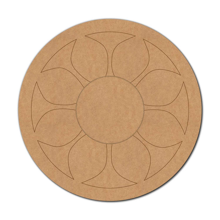 Mandala Pre-Marked MDF Diya Tealight Holder