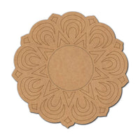 Mandala Pre-Marked MDF Diya Tealight Holder