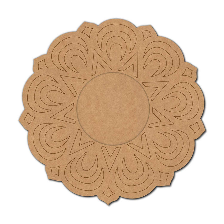 Mandala Pre-Marked MDF Diya Tealight Holder