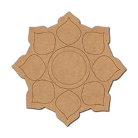 Mandala Pre-Marked MDF Diya Tealight Holder