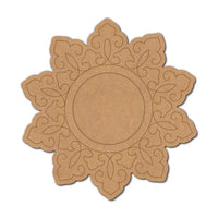 Mandala Pre-Marked MDF Diya Tealight Holder
