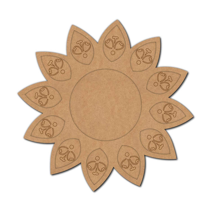 Mandala Pre-Marked MDF Diya Tealight Holder
