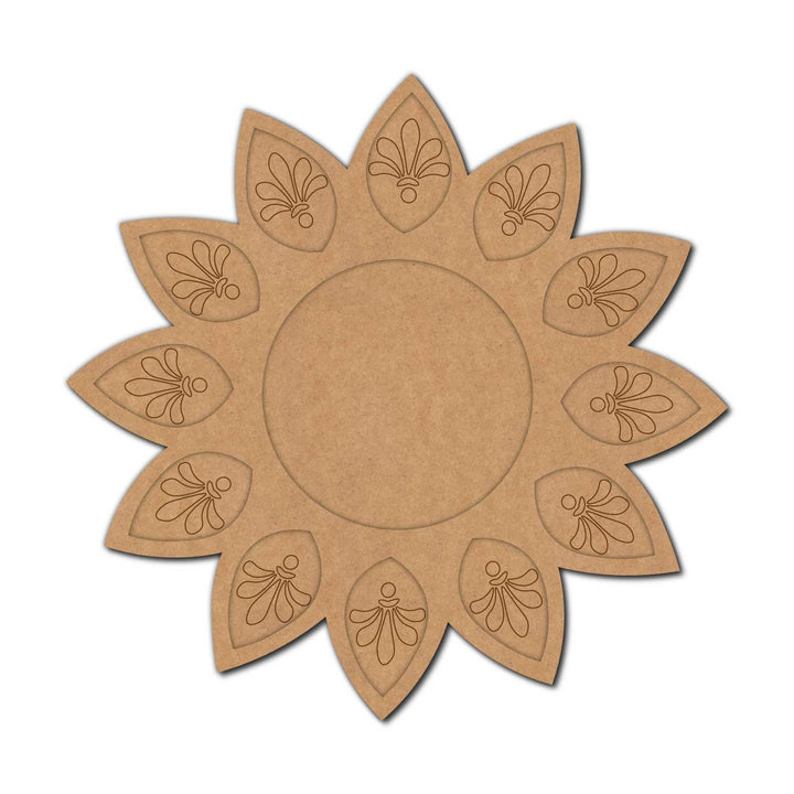 Mandala Pre-Marked MDF Diya Tealight Holder