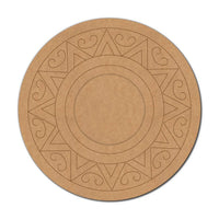 Mandala Pre-Marked MDF Diya Tealight Holder
