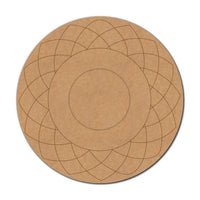 Mandala Pre-Marked MDF Diya Tealight Holder
