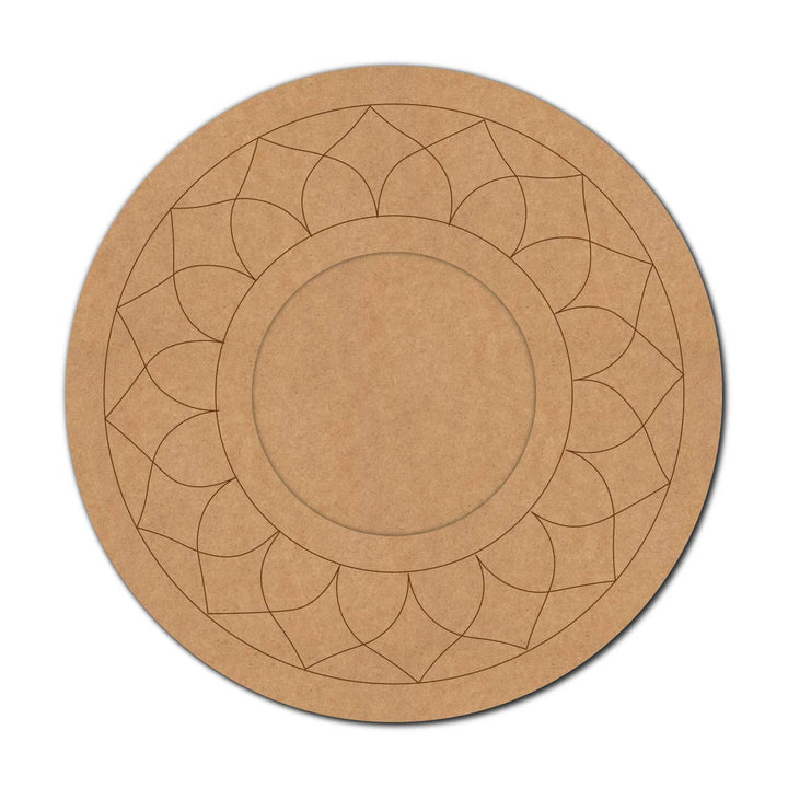 Mandala Pre-Marked MDF Diya Tealight Holder