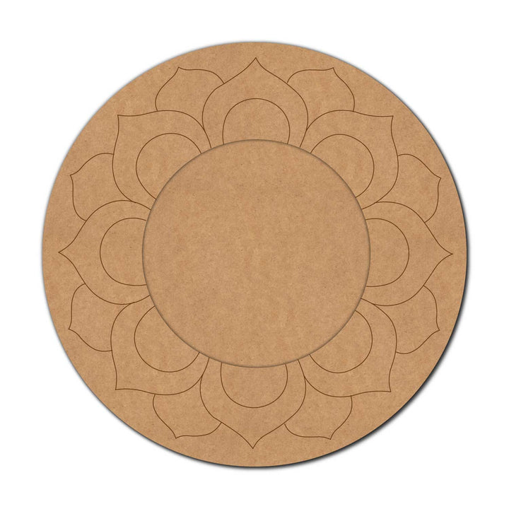 Mandala Pre-Marked MDF Diya Tealight Holder