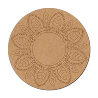 Mandala Pre-Marked MDF Diya Tealight Holder