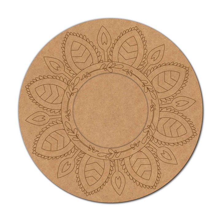 Mandala Pre-Marked MDF Diya Tealight Holder