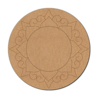 Mandala Pre-Marked MDF Diya Tealight Holder