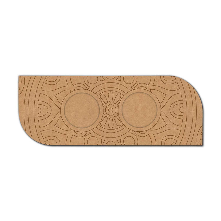 Mandala Multiple Diya Tealight Holder MDF