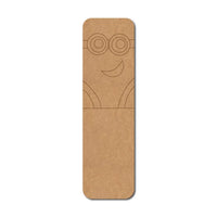 Minion Bookmark Pre Marked MDF Design 1