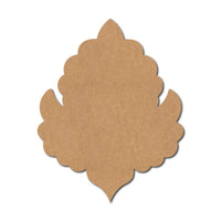 Mughal Lotus Jharokha Cutout MDF Design 1