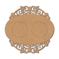 Multiple Diya Tealight Holder MDF