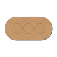 Multiple Diya Tealight Holder MDF