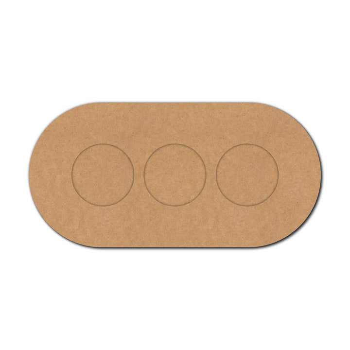 Multiple Diya Tealight Holder MDF
