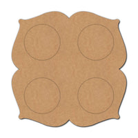 Multiple Diya Tealight Holder MDF