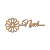 Novel Bookmark MDF Design 1