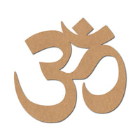 Religious Om Cutout MDF Design