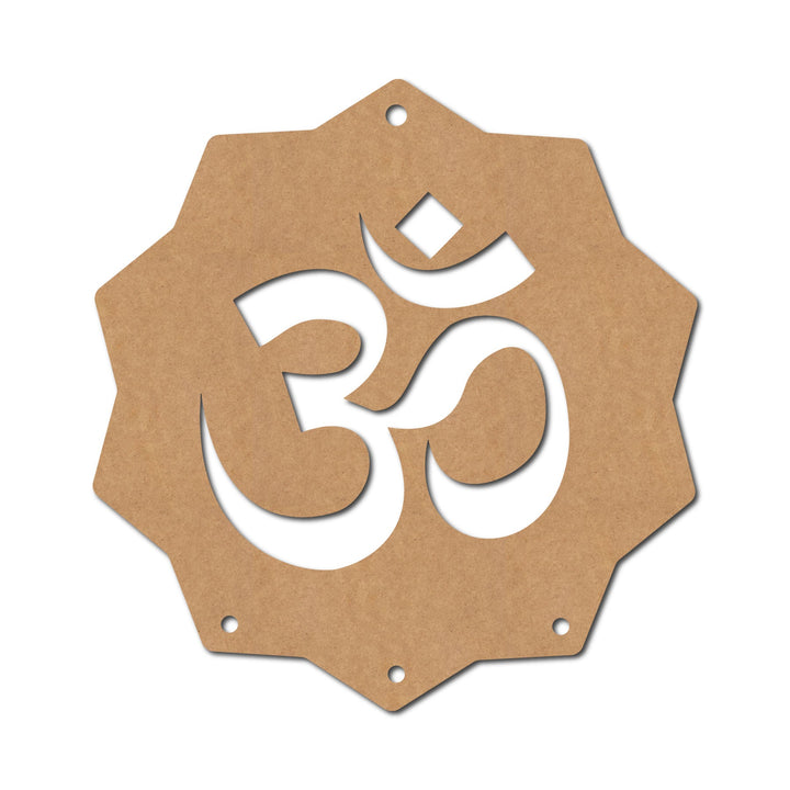 Religious Om Hanging Cutout MDF Design