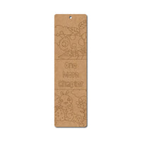 One More Chapter Bookmark Pre Marked MDF Design 1