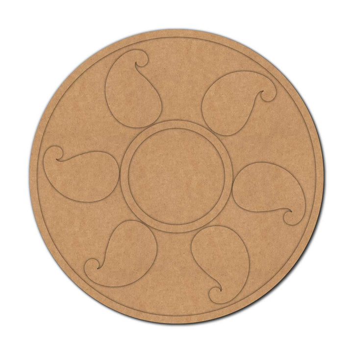 Paisley Diya Tealight Holder MDF