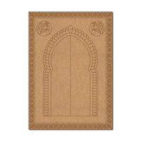 Peacock Jharokha Mayur Dwar Pre Marked MDF Design 1