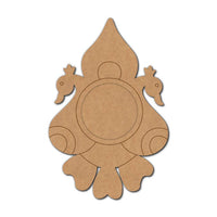 Peacocks Pre-Marked MDF Diya Tealight Holder