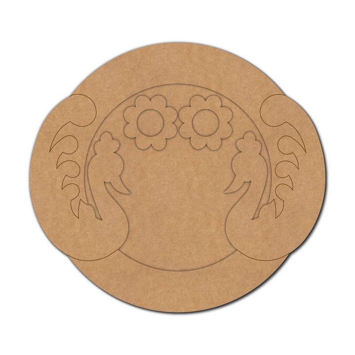 Peacocks Pre-Marked MDF Diya Tealight Holder