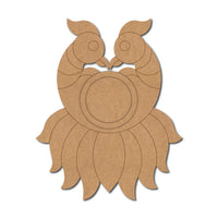 Peacocks Pre-Marked MDF Diya Tealight Holder
