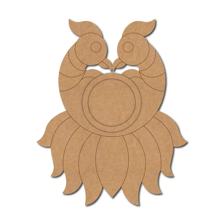 Peacocks Pre-Marked MDF Diya Tealight Holder