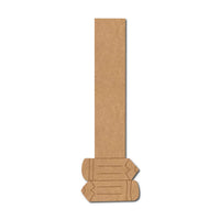 Pencils Bookmark Pre Marked MDF Design 1