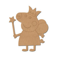 Peppa Pig Pre-Marked MDF Craft Base