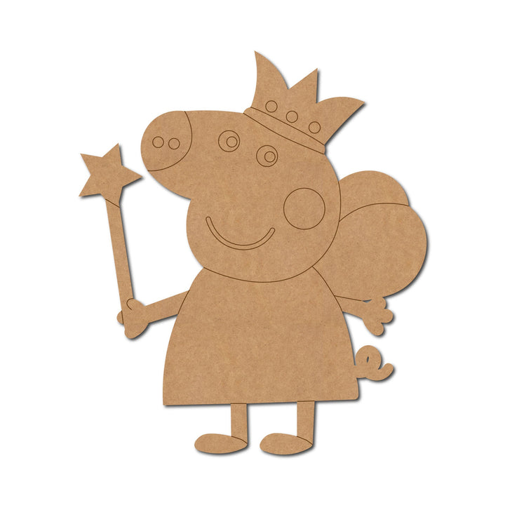 Peppa Pig Pre-Marked MDF Craft Base