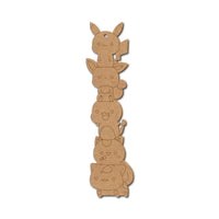 Pokemon Bookmark Pre Marked MDF Design 1