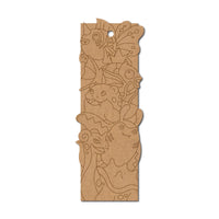 Pokemon Bookmark Pre Marked MDF Design 3
