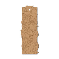 Pokemon Bookmark Pre Marked MDF Design 6