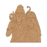 Ram Sita Pre-Marked MDF