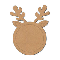 Reindeer Diya Tealight Holder MDF
