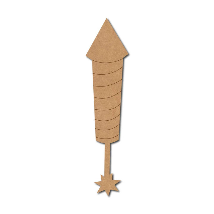 Rocket Diwali Fire Cracker Pre-Marked MDF