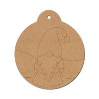 Santa Claus Christmas Pre Marked Base MDF Design 1