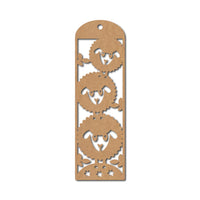 Sheep Bookmark MDF Design 1