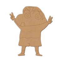 Shinchan Pre-Marked MDF Craft Base