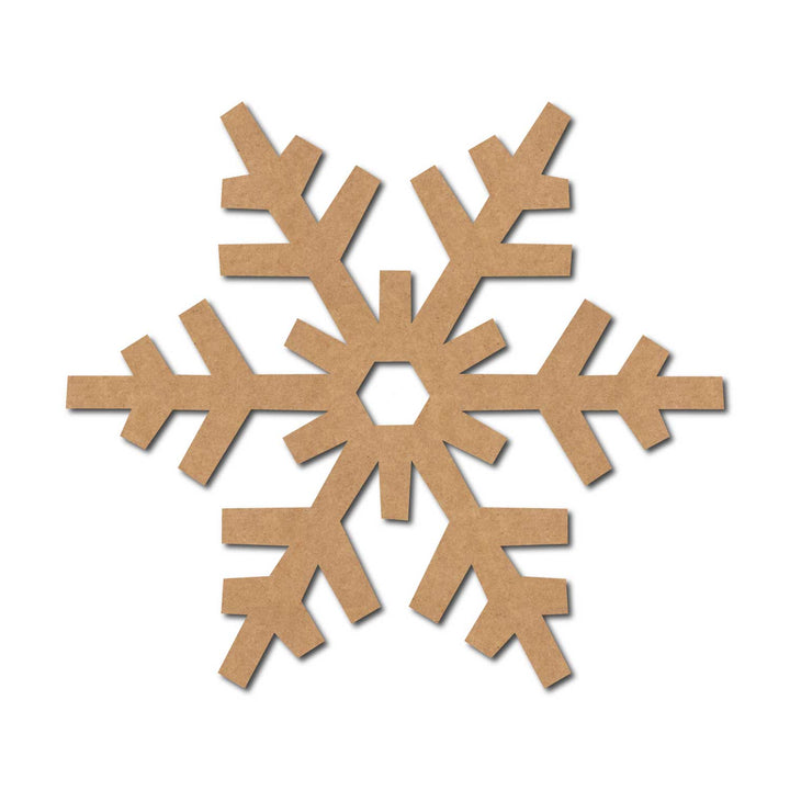 Snowflake Christmas Cutout MDF Design 10